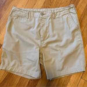 Birdwell Beach Britches Chino Shorts Men's 33 Khaki Style MA4026